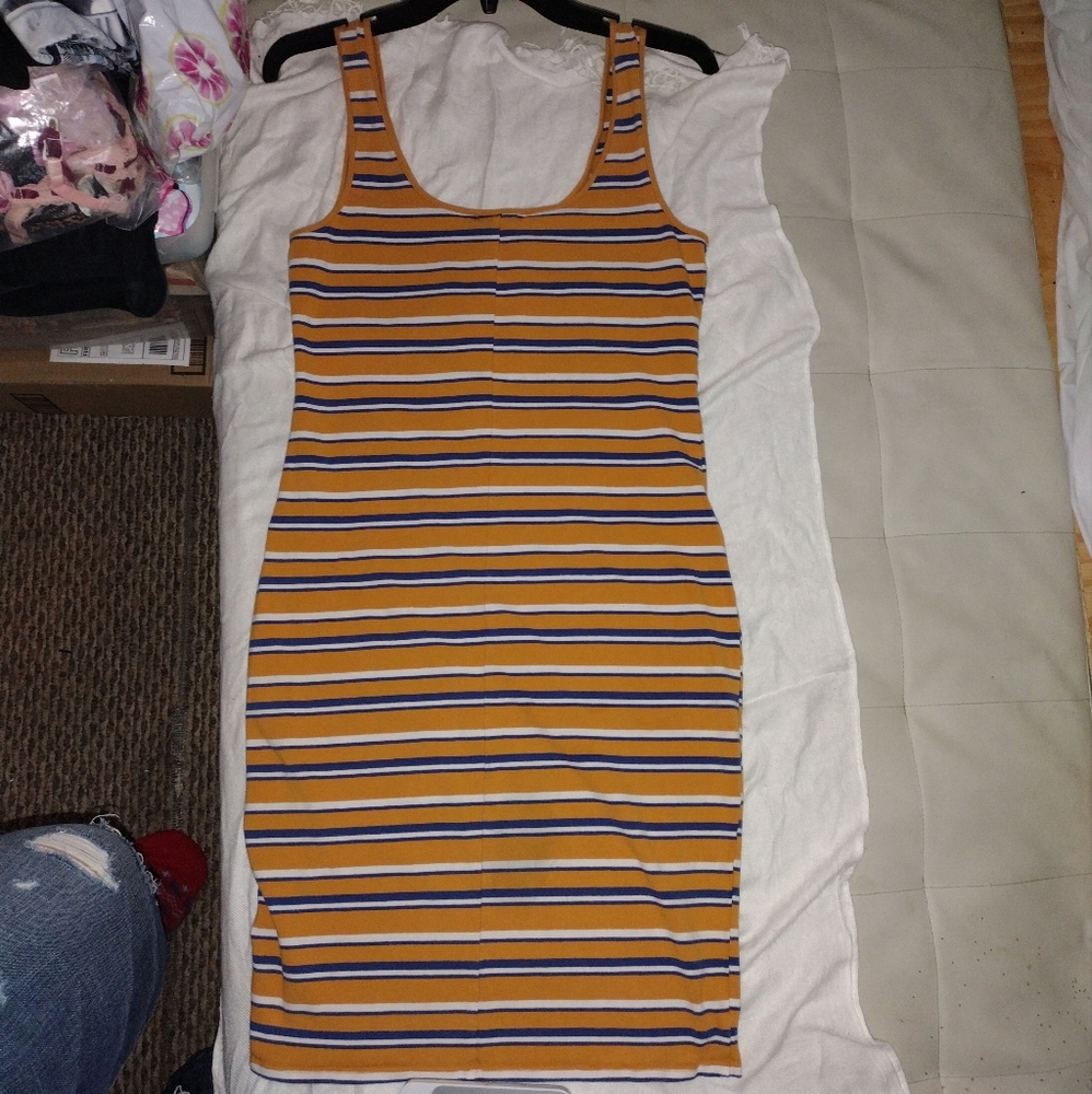 Forever 21 Striped Bodycon Mini Dress❗Last Chance To Buy‼️